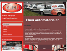 Tablet Screenshot of elmu-elst.nl